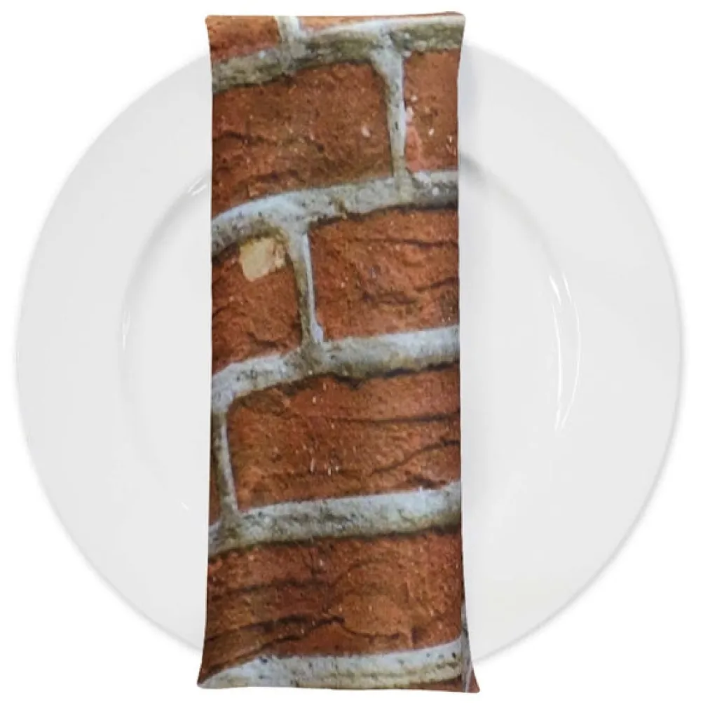 Brick (Poly Print) Table Napkin