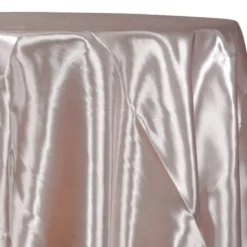 Bridal Satin Table Linen in Blush 075