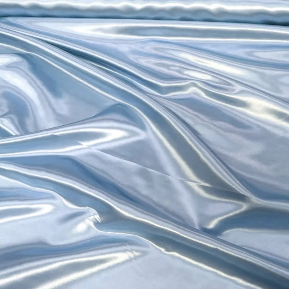 Bridal Satin Table Linen in Blue 120