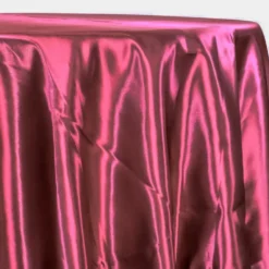 Bridal Satin Table Linen in Burgundy 232