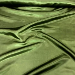Bridal Satin Table Linen in Dark Olive 553