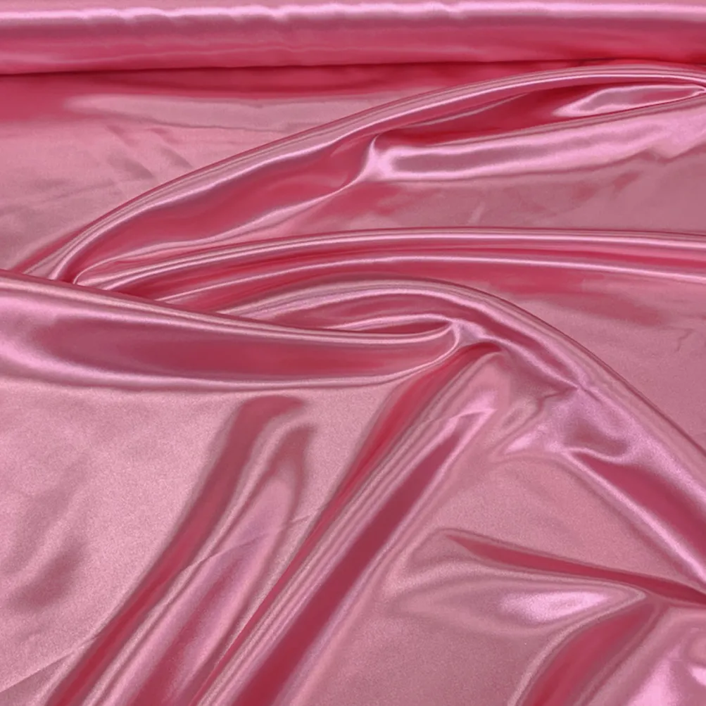 Bridal Satin Table Linen in Hot Pink 515
