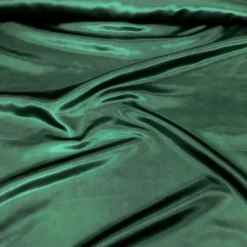 Bridal Satin Table Linen in Hunter Green 38