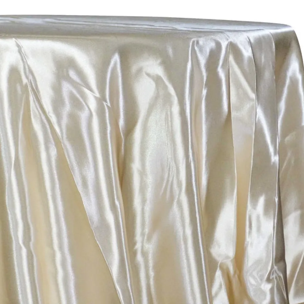 Bridal Satin Table Linen in Ivory 112