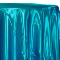 Bridal Satin Table Linen in Jade 390