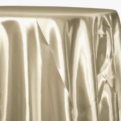 Bridal Satin Table Linen in Khaki 021