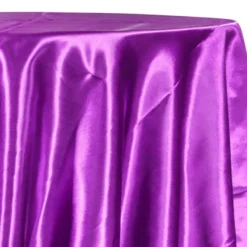 Bridal Satin Table Linen in Lavender 169
