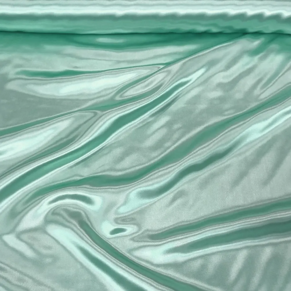 Bridal Satin Table Linen in Mint 765