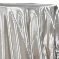 Bridal Satin Table Linen in Off White 105