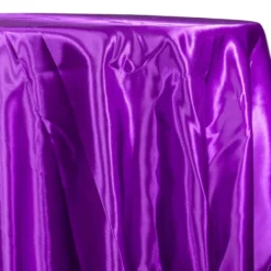 Bridal Satin Table Linen in Orchid 554