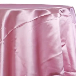 Bridal Satin Table Linen in Pink 156