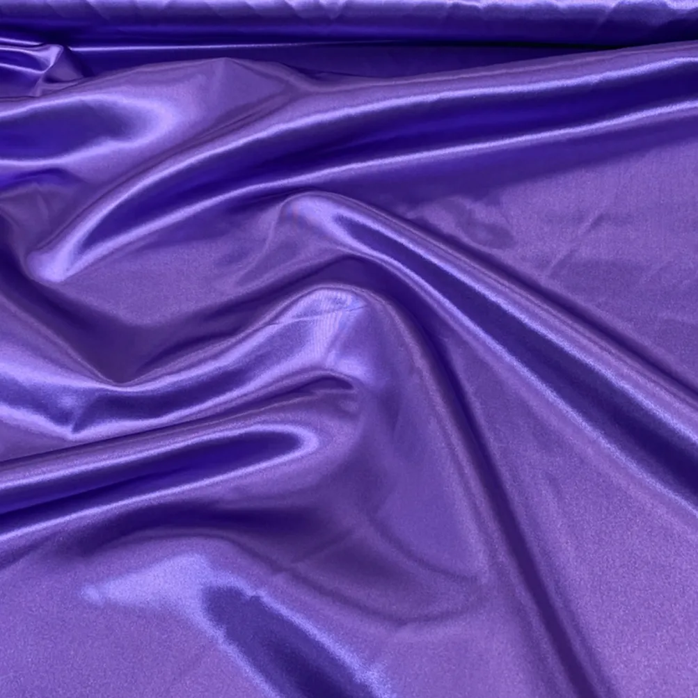 Bridal Satin Table Linen in Purple 658