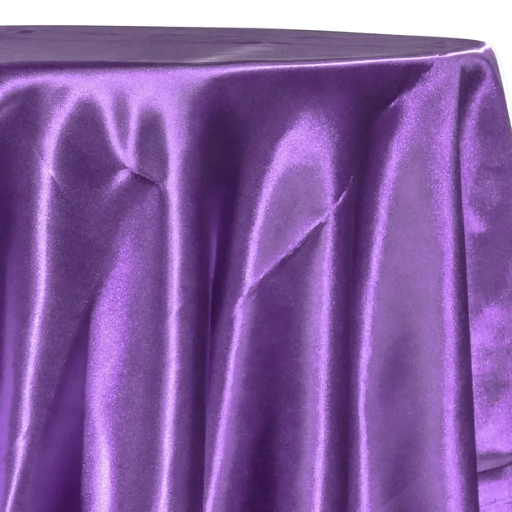 Bridal Satin Table Linen in Raisin 356