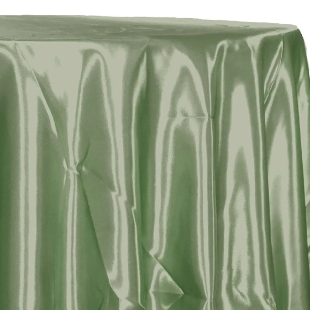 Bridal Satin Table Linen in Sage 152