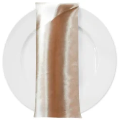 Bridal Satin Table Napkin in Gold 901
