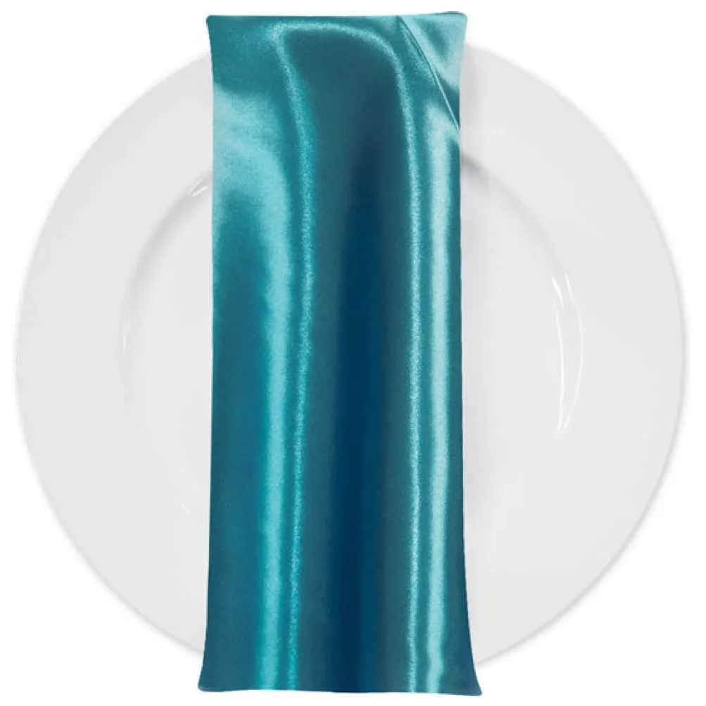 Bridal Satin Table Napkin in Jade 395