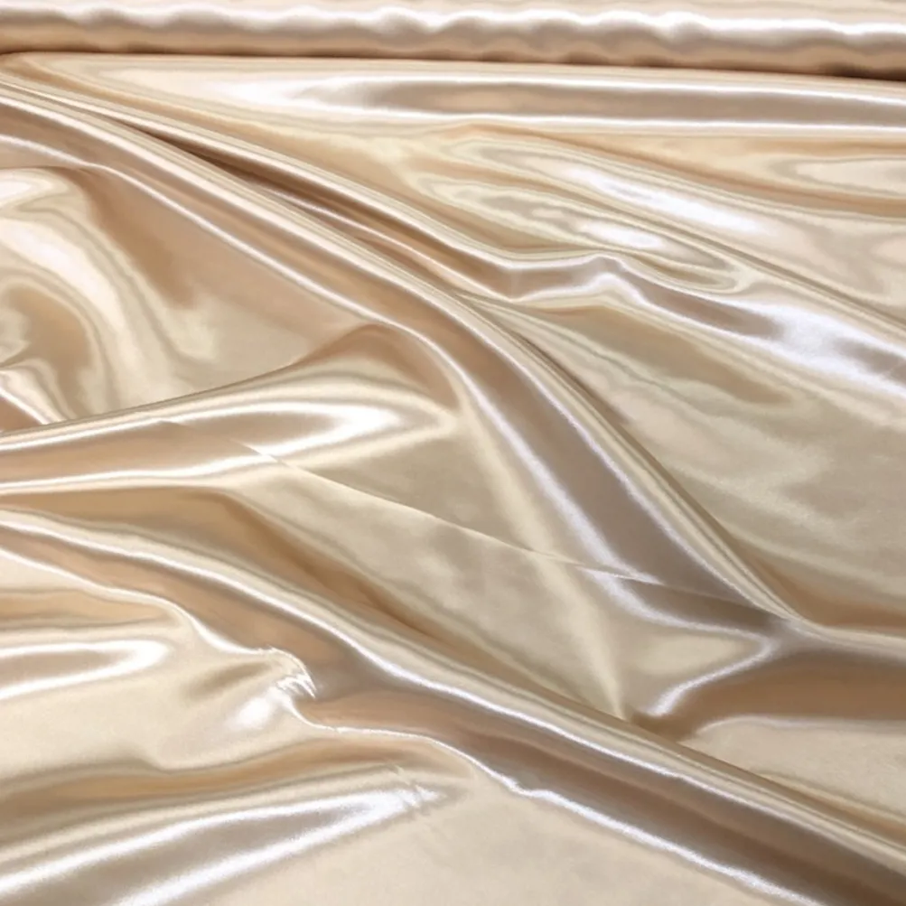 Bridal Satin Table Runner in Champagne 117