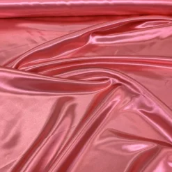 Bridal Satin Table Runner in Coral 201