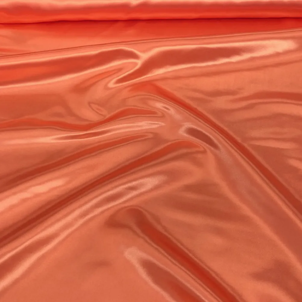 Bridal Satin Table Runner in Dark Orange 622