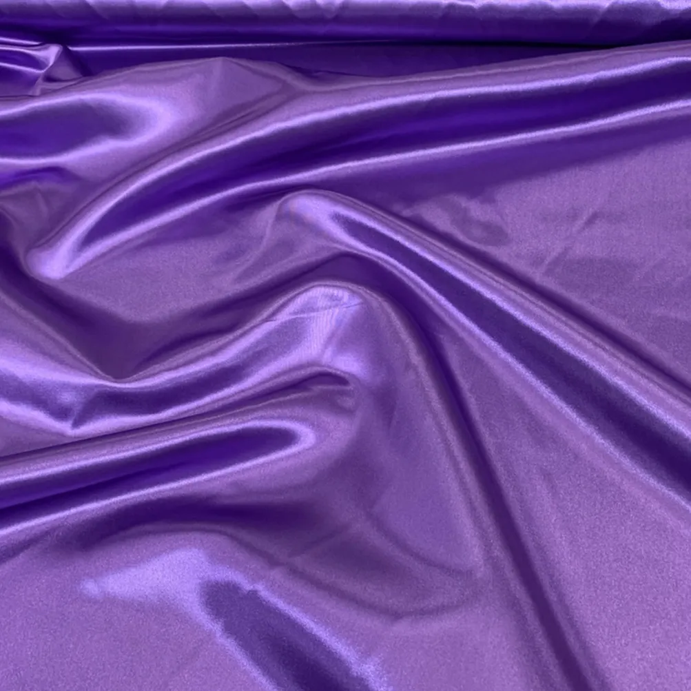 Bridal Satin Table Runner in Purple 393