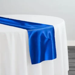 Bridal Satin Table Runner in Royal 340