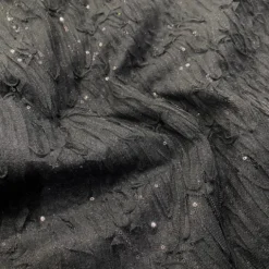 Brilliant Sheer Sequins Table Runner in Black