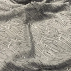 Brilliant Sheer Sequins Table Runner in Silver