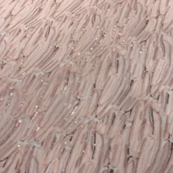 Brilliant Sheer Sequins Table Linen in Blush