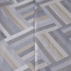 Broadway Jacquard (Reversible) Table Napkin in Silver