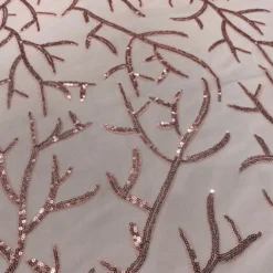Brooks Sequins Table Linen in Blush