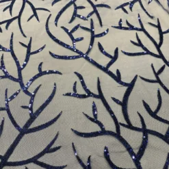 Brooks Sequins Table Runner in Navy