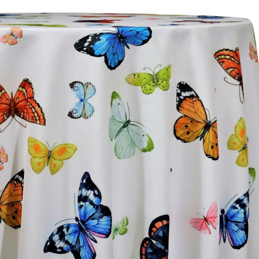 Butterfly (Poly Print) Table Linen