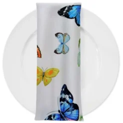 Butterfly (Poly Print) Table Napkin