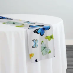 Butterfly (Poly Print) Table Runner