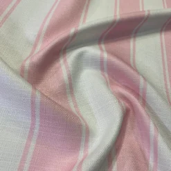 Cabana Stripe (Slub Print) Drapery Panels (58" Wide) / 9 Print