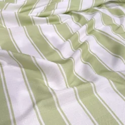 Cabana Stripe (Slub Print) Drapery Panels (58