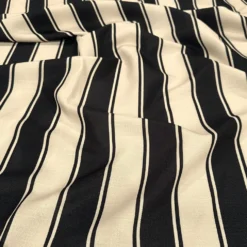 Cabana Stripe (Slub Print) Drapery Panels (58