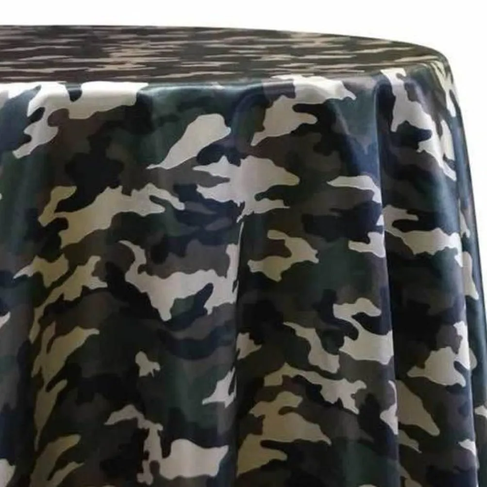 Camo Print Table Linen