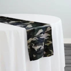 Camo Print Table Runner
