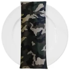 Camo (Satin Print) Table Napkin