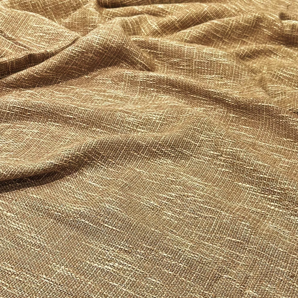 Capri Slub Linen Table Linen in Honey
