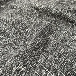 Capri Slub Linen Table Linen in Charcoal