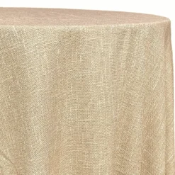 Capri Slub Linen Table Linen in Wheat