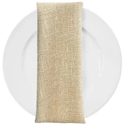 Capri Slub Linen Table Napkin in Wheat