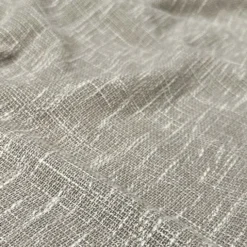 Capri Slub Linen Table Runner in Silver