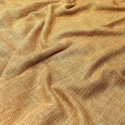 Capri Slub Linen Table Runner in Lt Gold