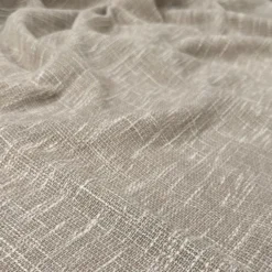 Capri Slub Linen Table Runner in Taupe
