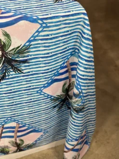 Caribbean Blues (Poly Print) Table Linen