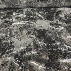 Cascade Jacquard Table Linen in Black and Silver