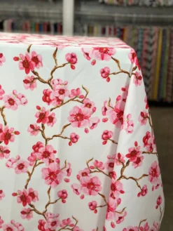 Cherry Blossom (Poly Print) Table Linen